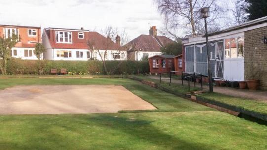 Francis Drake Bowls Club, Hilly Fields, Brockley, SE4 1QE. Five days later it's level